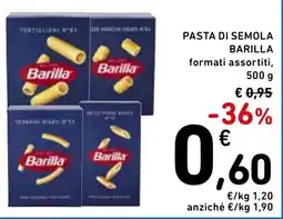 Spazio Conad Pasta di semola Barilla offerta