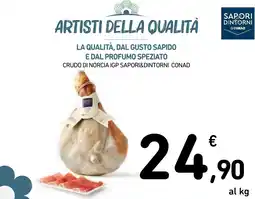Spazio Conad Crudo di Norcia IGP Saporidintorni Conad offerta