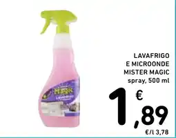 Spazio Conad Lavafrigo e microonde Mister Magic offerta