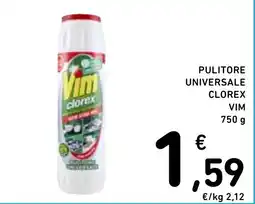 Spazio Conad Pulitore universale Clorex Vim offerta