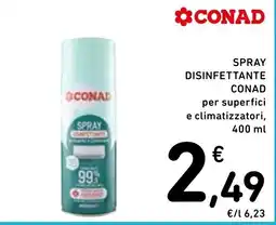 Spazio Conad Spray disinfettante Conad offerta