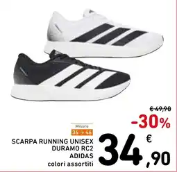 Spazio Conad Scarpa running unisex duramo rc2 adidas offerta