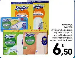 Spazio Conad Swiffer duster ricariche offerta