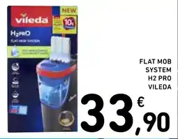 Spazio Conad Flat mop system H2 Pro Vileda offerta