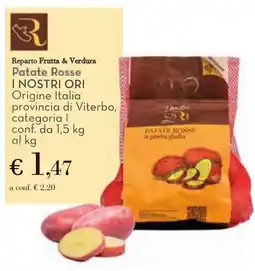 Conad Patate Rosse I NOSTRI ORI offerta