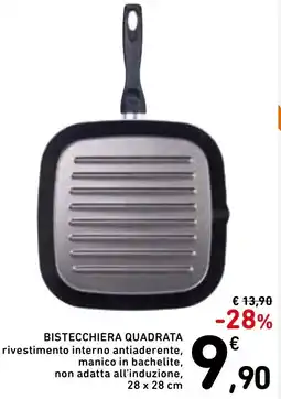 Spazio Conad Bistecciera quadrata offerta