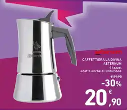 Spazio Conad Caffettiera la divina Aeternum offerta