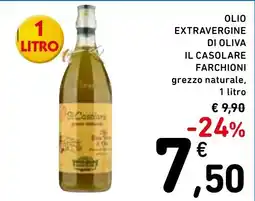 Spazio Conad Olio extravergine di oliva il casolare farchioni offerta