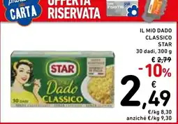 Spazio Conad Dado Classico Star offerta