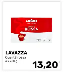 Iper Tosano Lavazza Qualità rossa offerta