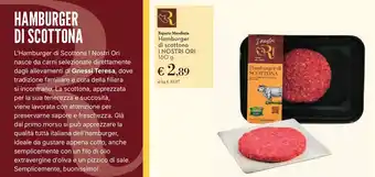 Hamburger di scottona I NOSTRI ORI