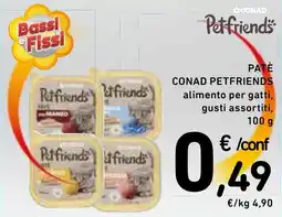 Spazio Conad Petfriends patè offerta