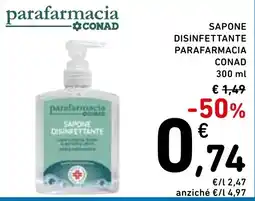 Spazio Conad Sapone disinfettante Parafarmacia Conad offerta