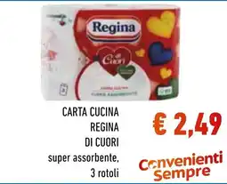 Spazio Conad Carta cucina Regina di cuori offerta