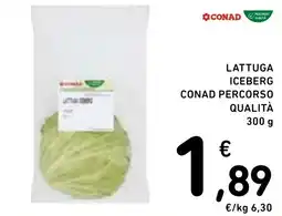 Spazio Conad Lattuga iceberg Conad percorso qualità offerta