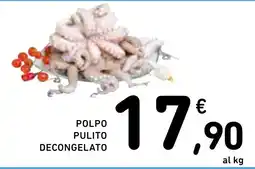 Spazio Conad Polpo pulito decongelato offerta