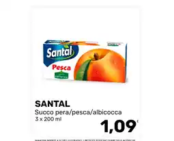 Iper Tosano Santal Succo pera/pesca/albicocca offerta