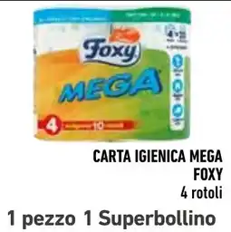 Spazio Conad Carta igienica mega Foxy offerta