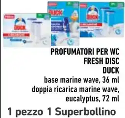Spazio Conad Profumatori per WC Fresh Disc Duck offerta