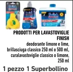 Spazio Conad Prodotti per lavastoviglie Finish offerta