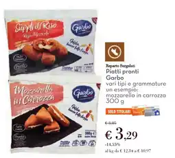Conad Suppli di Riso Ragù e Mozzarella Garbo offerta