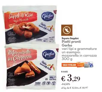 Suppli di Riso Ragù e Mozzarella Garbo
