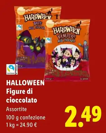 Halloween Figure di cioccolato