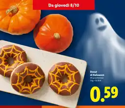 Lidl Donut di Halloween offerta