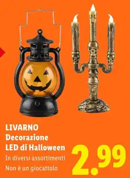 Lidl Decorazione LED di Halloween offerta