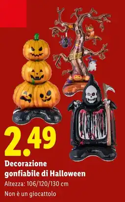Lidl Decorazione gonfiabile di Halloween offerta