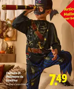 Lidl Costume di Halloween da bambino offerta