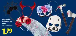 Lidl Accessori di Halloween per adulti offerta