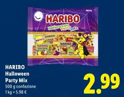 Lidl HARIBO Halloween Party Mix offerta