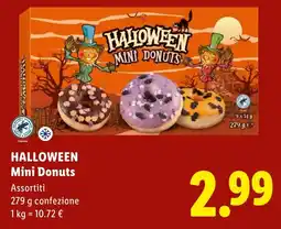 Lidl Halloween Mini Donuts offerta