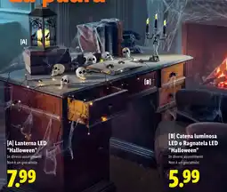 Lidl Lanterna LED "Halloween" offerta