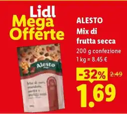 Lidl ALESTO Mix di frutta secca offerta