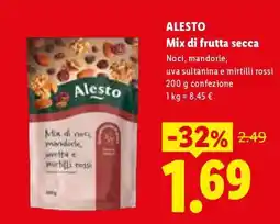 Lidl ALESTO Mix di frutta secca offerta