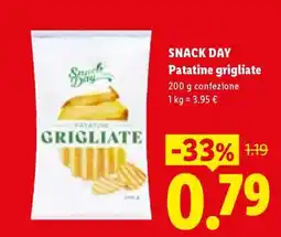 Lidl Snack Day Patatine grigliate offerta