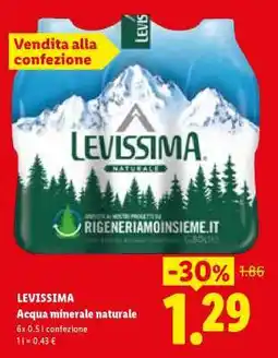 Lidl LEVISSIMA offerta
