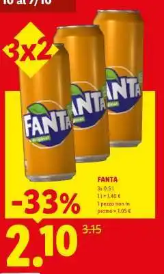 Lidl Fanta offerta