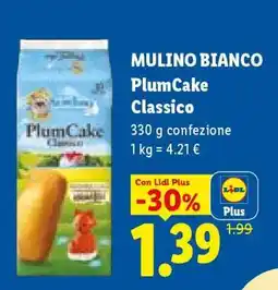 Lidl Mulino Bianco PlumCake Classico offerta