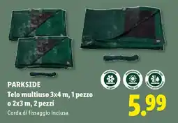 Lidl PARKSIDE Telo multiuso offerta