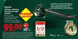 Lidl PARKSIDE Soffiatore, aspiratore, trituratore per foglie a benzina offerta