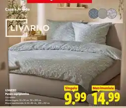 Lidl LIVARNO Parure copripiumino offerta