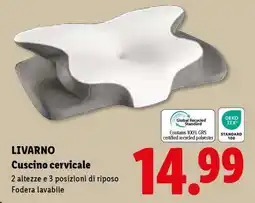 Lidl LIVARNO Cuscino cervicale offerta