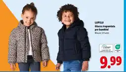 Lidl LUPILU Giacca trapuntata per bambini offerta