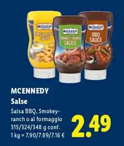 Lidl MCENNEDY Salse offerta