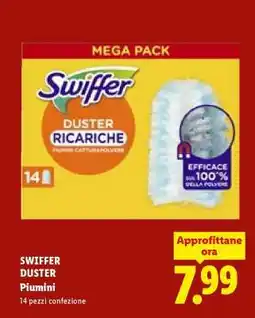 Lidl SWIFFER DUSTER Piumini offerta