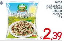 Zona Minestrone con legumi Grandi Panieri offerta