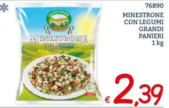 Minestrone con legumi Grandi Panieri